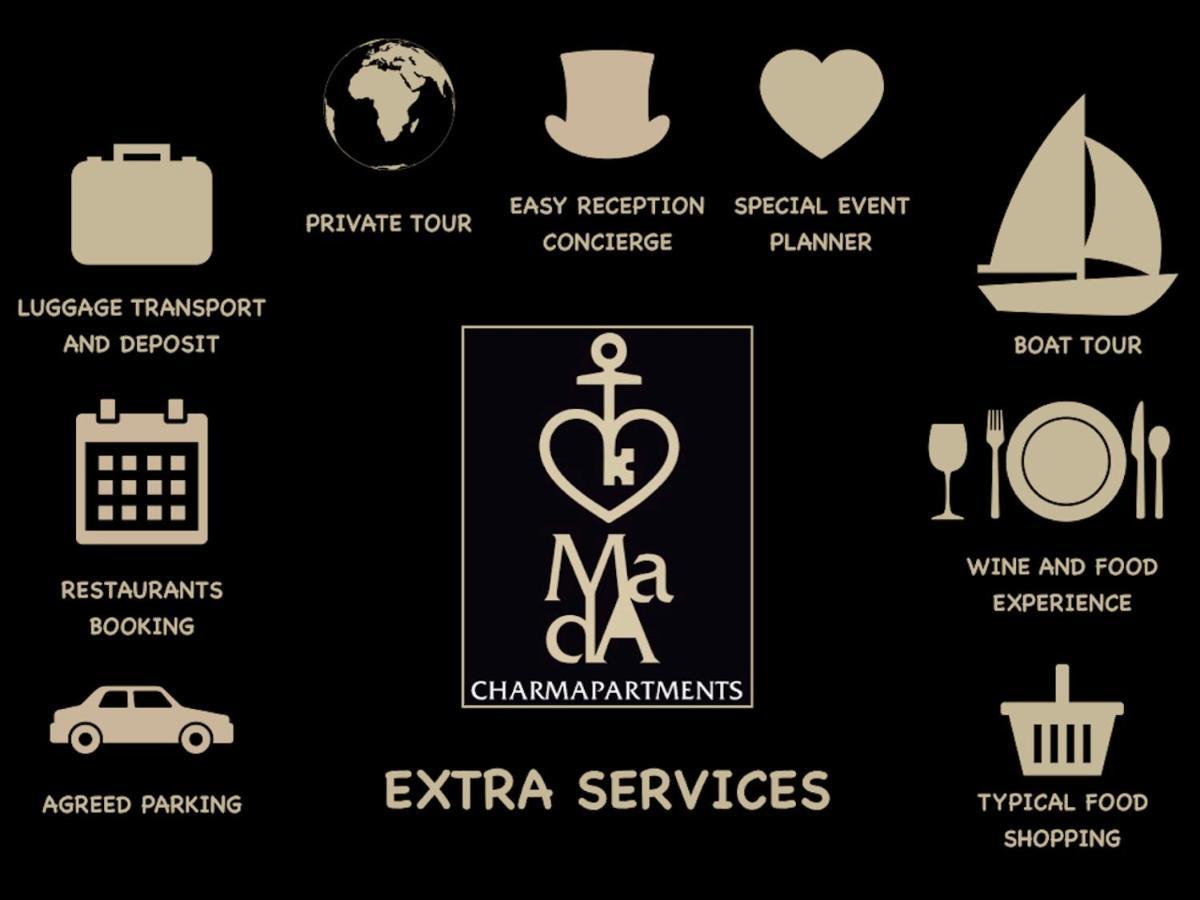 Mada Charm Apartments Terrace&Carugio Вернацца Екстер'єр фото